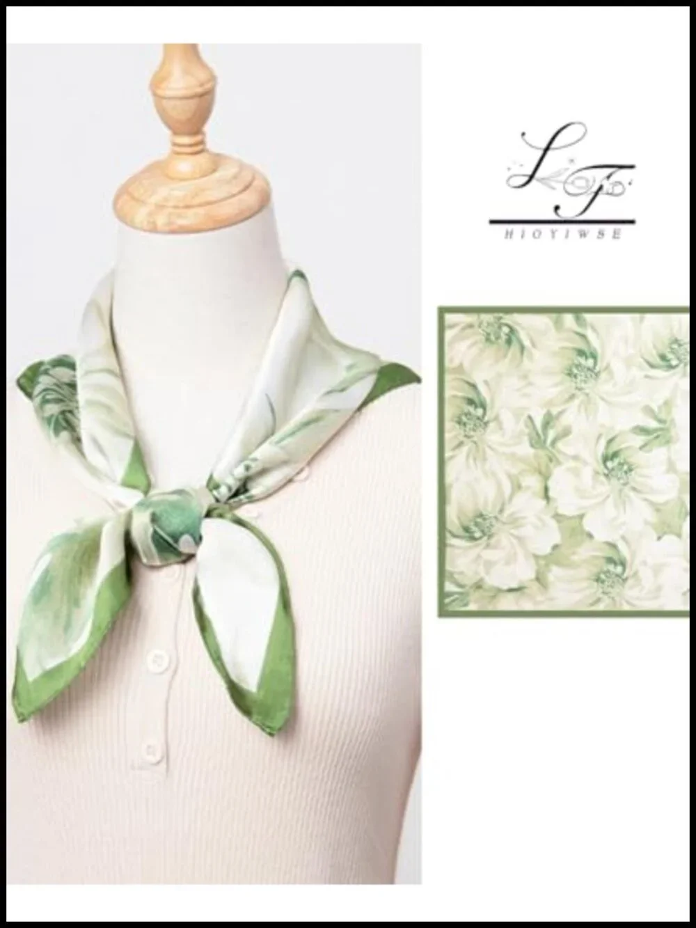 Satin Bandana Head Scarf for Women Lightweight Hair Scarf Fashion Wrap Neck